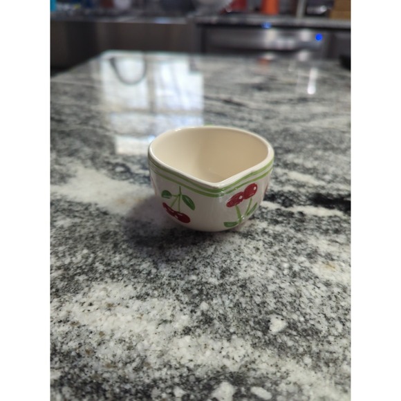 Pier 1 Ceramic Cherry Cherries Measuring Cup Replacement 1/2 Cup - Picture 2 of 5